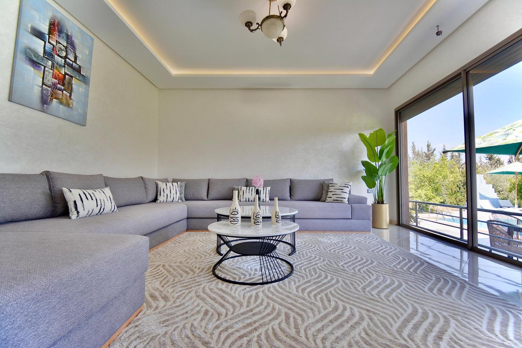Ferme De Vacances Avec Une Grande Villa A Marrakech Marakeş Dış mekan fotoğraf