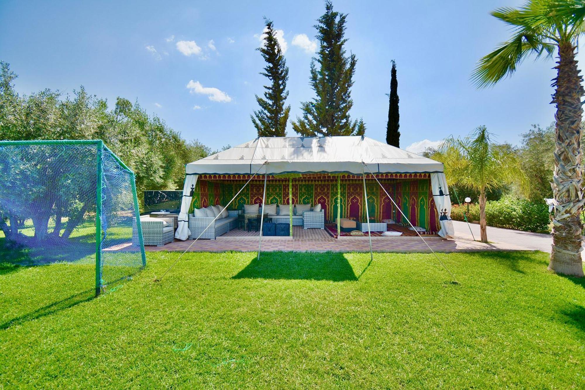 Ferme De Vacances Avec Une Grande Villa A Marrakech Marakeş Dış mekan fotoğraf