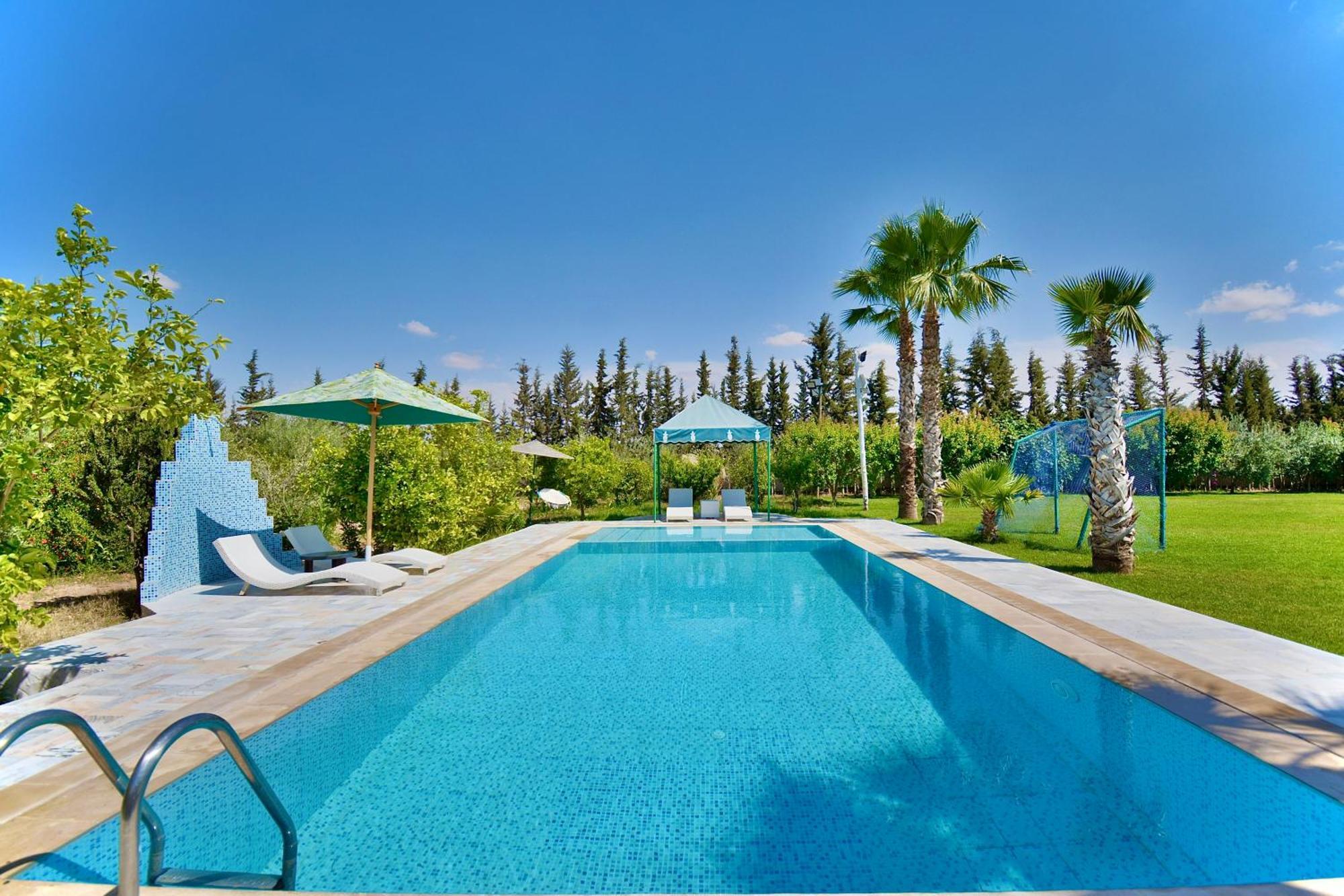 Ferme De Vacances Avec Une Grande Villa A Marrakech Marakeş Dış mekan fotoğraf